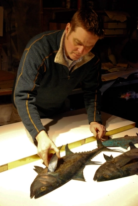 Sam MacDonald at work Sam MacDonald at work